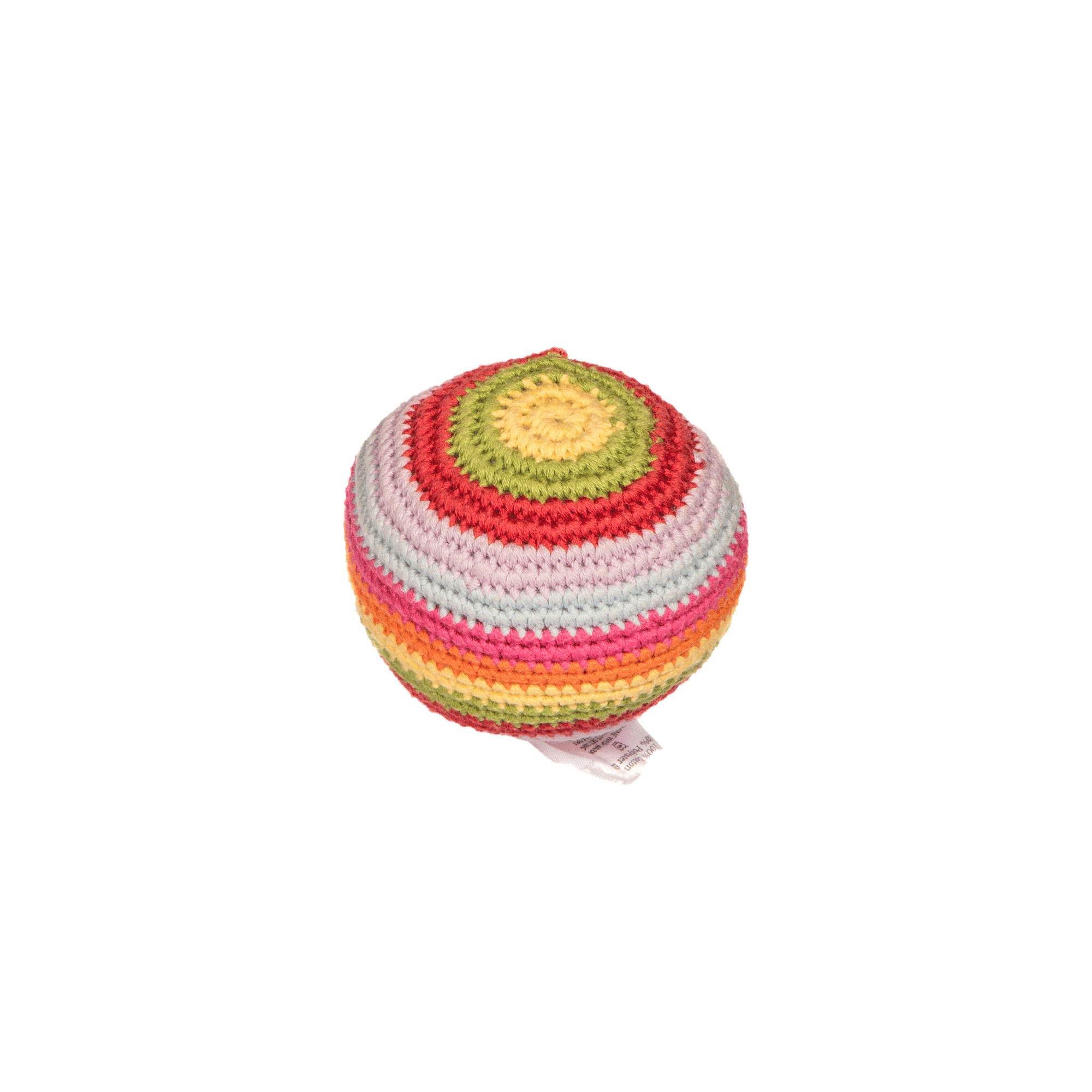 Stripey Crochet Ball 