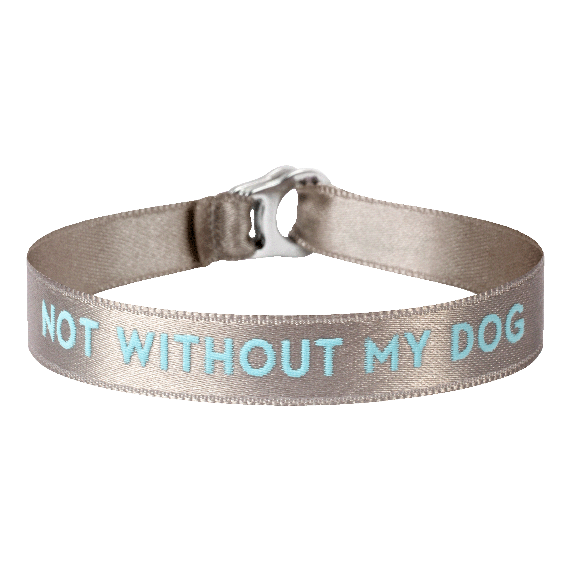 Armband "not without my dog"