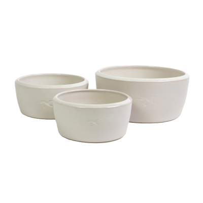 Ciotola in ceramica - bianco