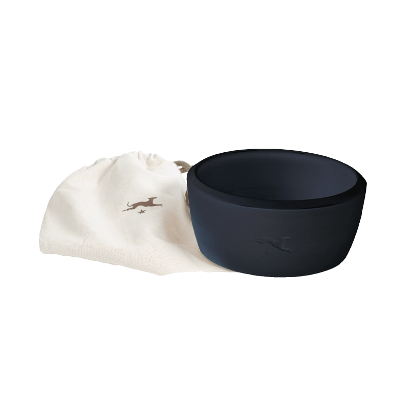 Keramik-Hundenapf – Schwarz