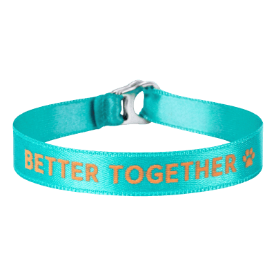 Braccialetto "better together"