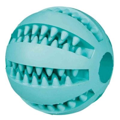 Denta Fun Ball, Minzgeschmack, Naturgummi, ø 5 cm