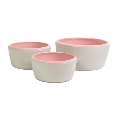 Ciotola in ceramica - rosa