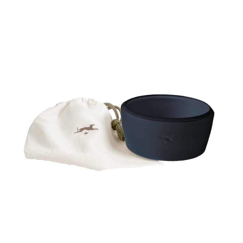 Keramik-Hundenapf – Schwarz