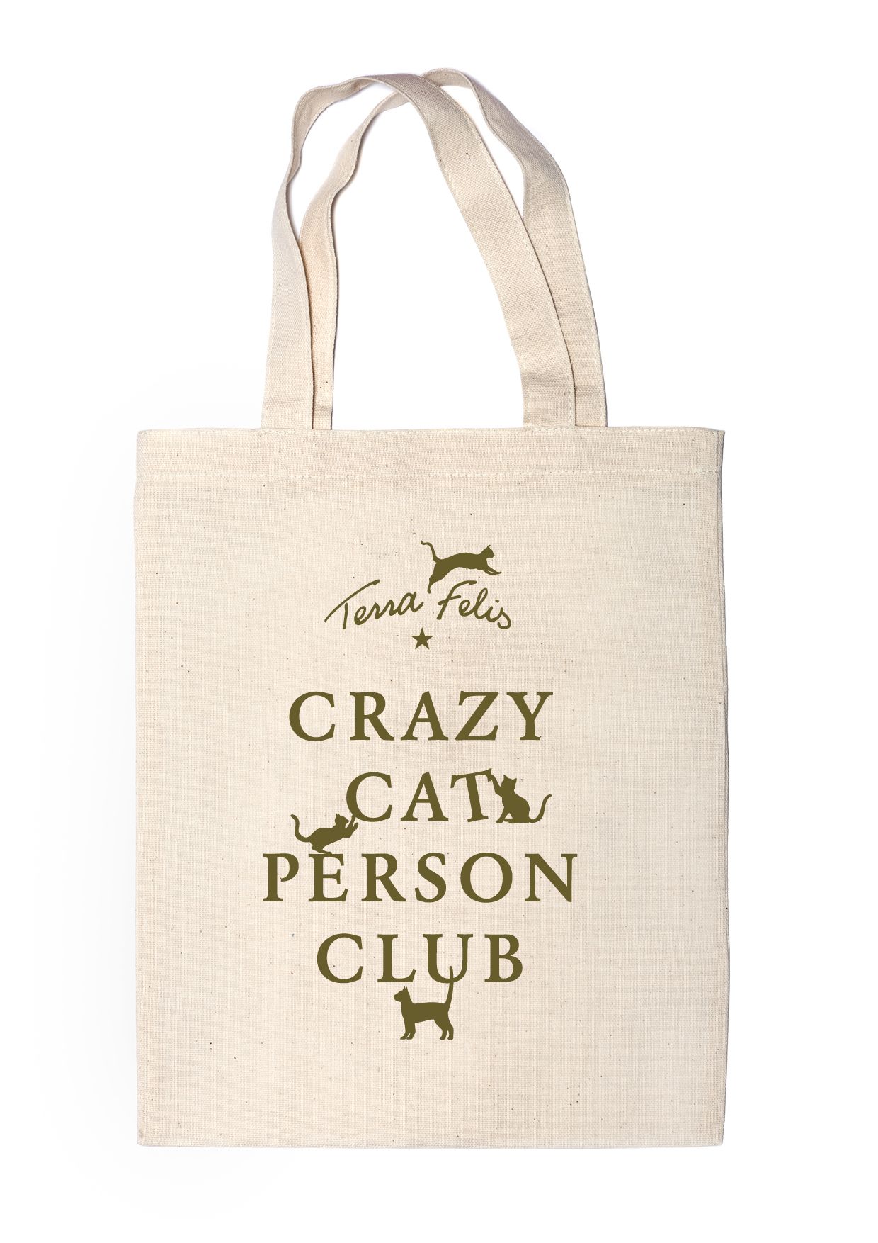 "Crazy Cat Person Club" Tasche