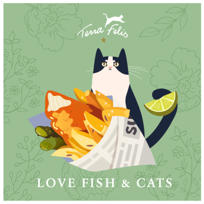 TF Magnet Love Fish & Cats