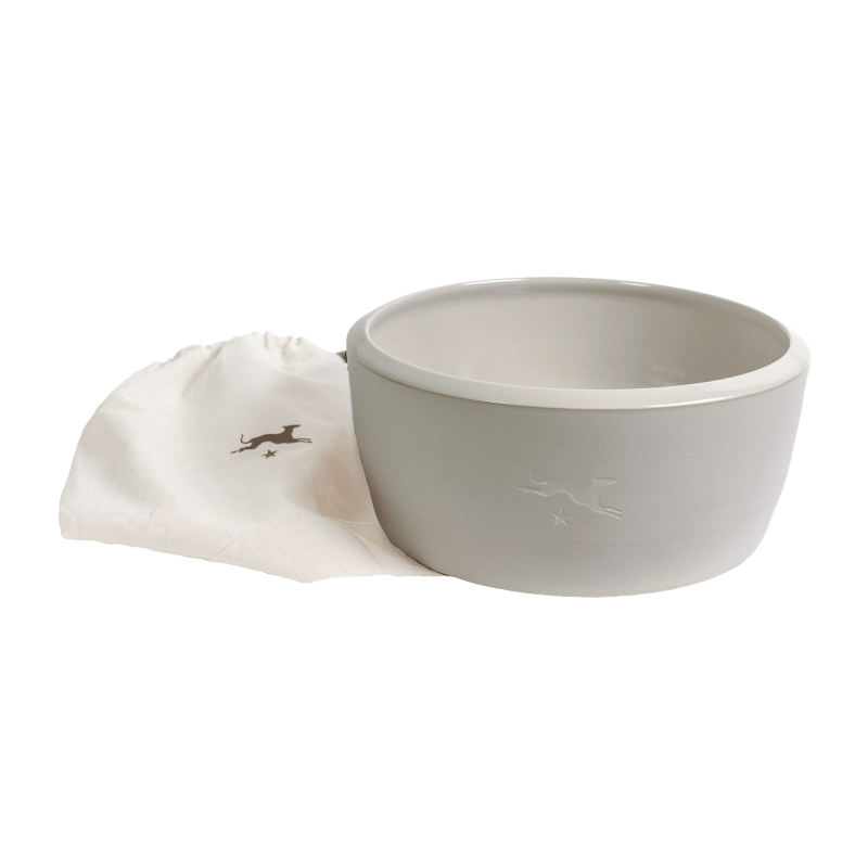 Keramik-Hundenapf – Natur
